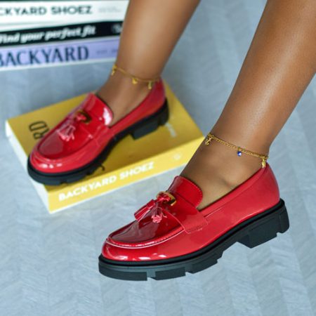 Blake Red Loafers