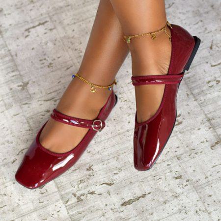 Tanvi Maroon Ballerina  Flat
