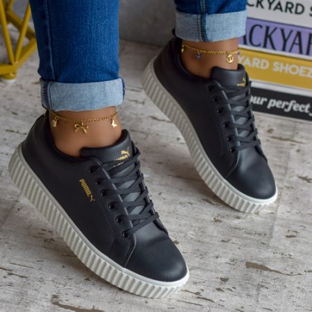 Edie Black Sneaker