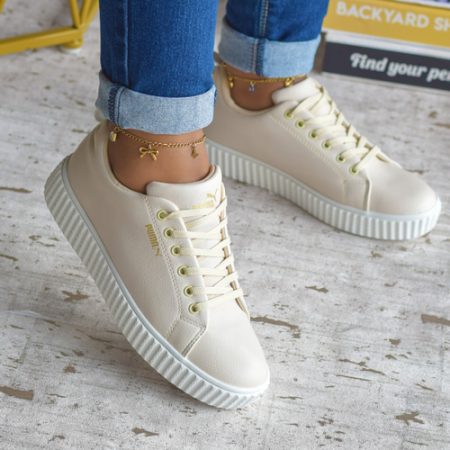 Edie Beige Sneaker
