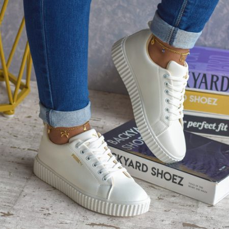 Edie White Sneaker