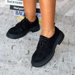 Banks Black Platform Loafers
