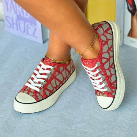 Enaida Red Sneaker