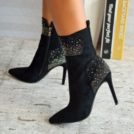 Nolan Black Ankle Boot