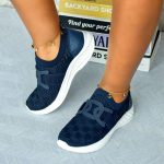 Eponine Navy Sneaker