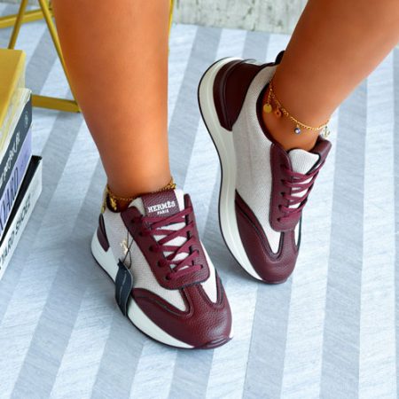 Esme Maroon Sneaker