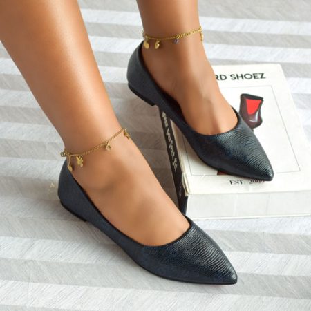 Tucker Navy Flat