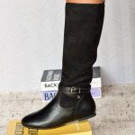Nelly Black Knee-high Boot