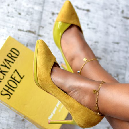 Myra Yellow Heel