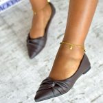 Tavish Chocolate Flat Shoes