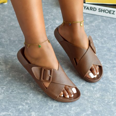 Drew Brown Sandals