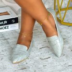 Toby Grey Flat Shoes