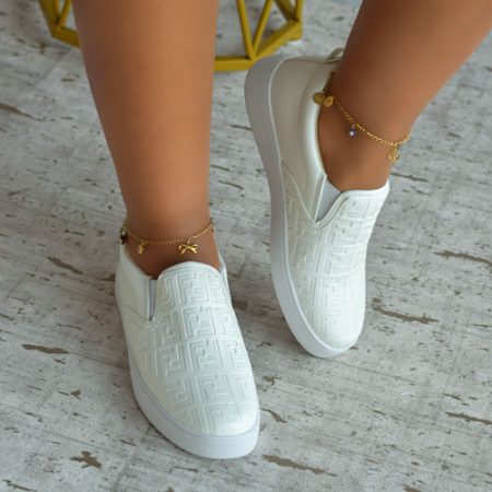Orris White Slip-on Sneaker