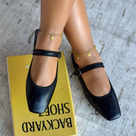 Tanvi Black Ballerina  Flat
