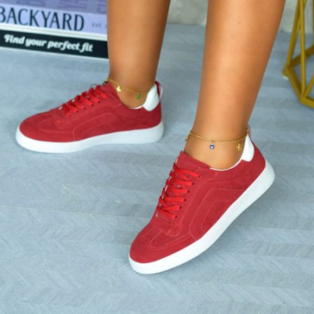 Esteban Red Sneaker