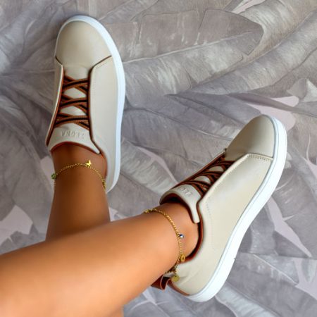 Edris Beige Sneaker