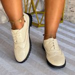 Zyan Nude Brogue