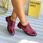 Zethan Maroon Brogue
