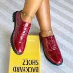 Zyan Maroon Brogue