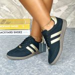 Eila Black/Gold Sneaker
