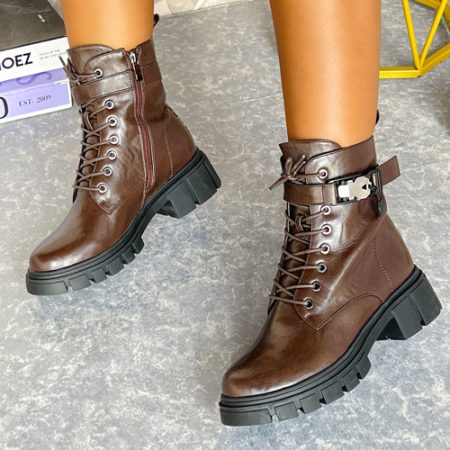Neala Brown Ankle Boot