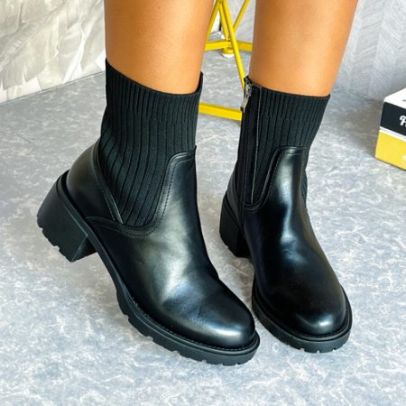 Niyah Black Ankle Boot