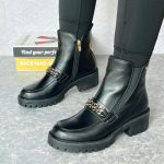 Nann Black Knee-high Boot