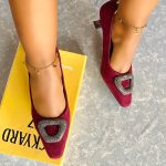 Maahir Maroon Heel