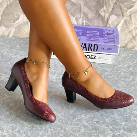 Mer Maroon Heel