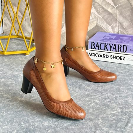 Mieko Brown Heel