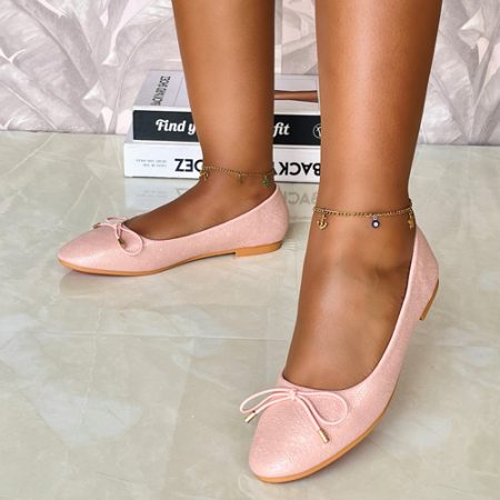Talulla Light Pink Flat Shoes