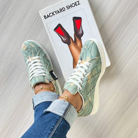 Elfrida Green Sneaker