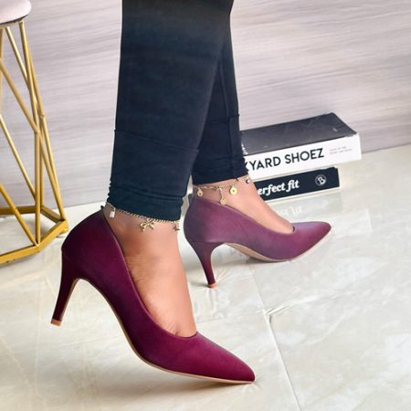 Mackland Maroon Heel