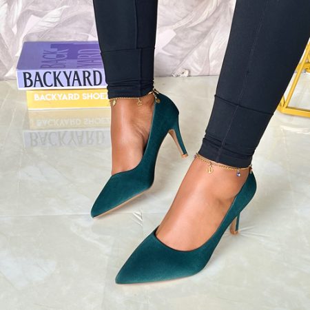 Mackland Green Heel