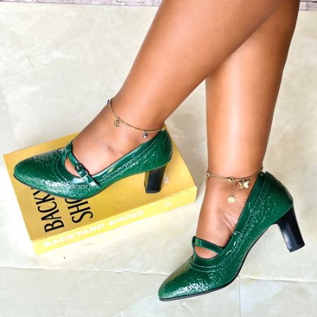Masozi Green Heel