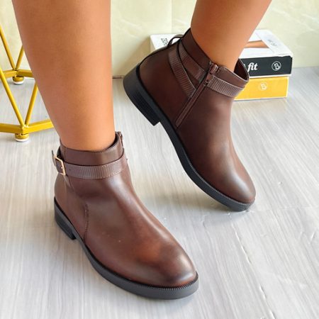 Nikau Brown Ankle Boot