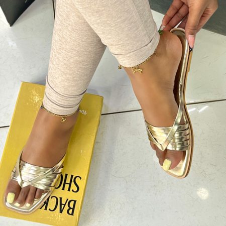 Sequoia Gold Sandals
