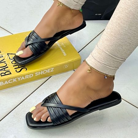 Sequoia Black Sandals