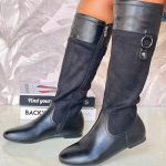 Nairobi Black Knee Length Boot