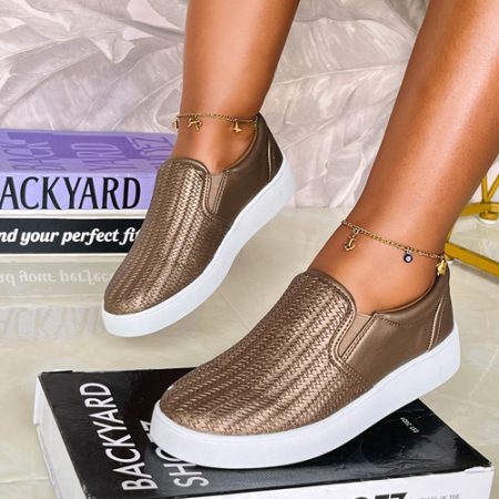 Euphemia Bronze Sneaker