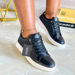 Ewa Black Sneaker