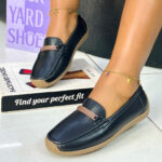 Tapio Black Flat Shoes