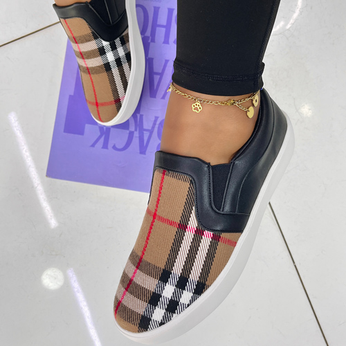 Elvyna Beige Sneaker