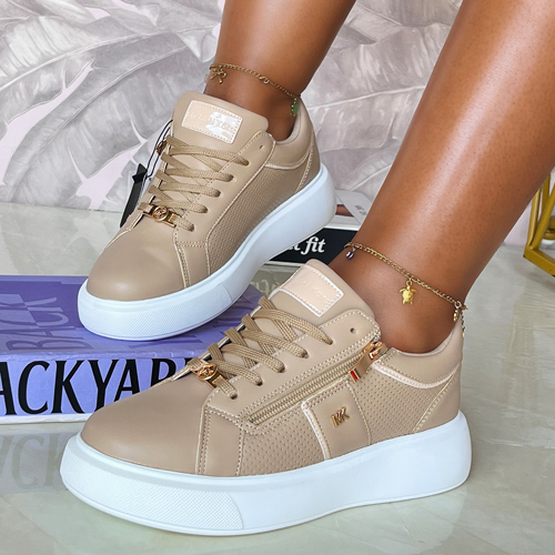 Eudoxia Beige Sneaker