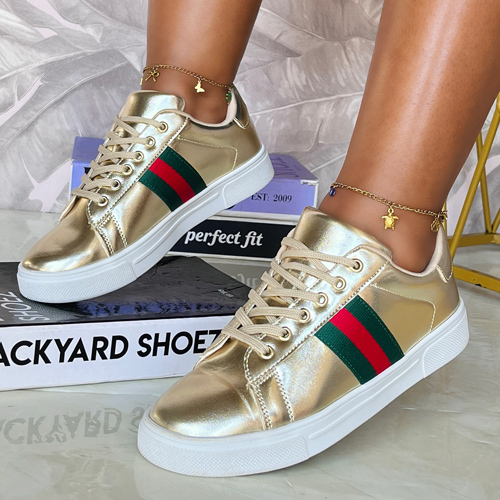 Elektra Gold Sneaker