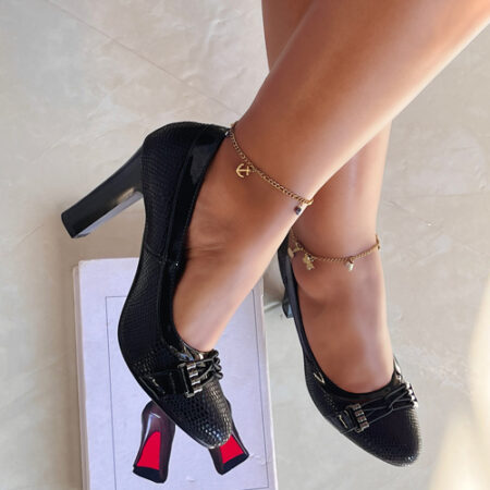 Malak Black Heel