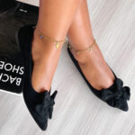 Tacitus Black Flat Shoes