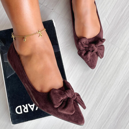 Tacitus Chocolate Flat Shoes